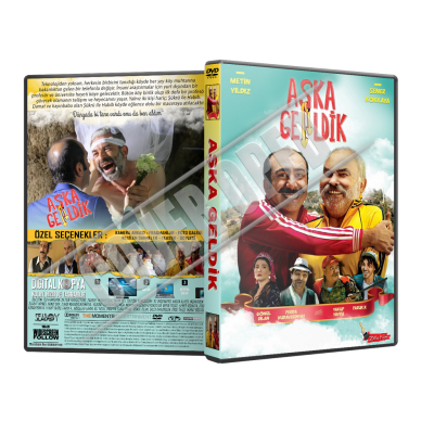 Aşka Geldik 2017 Yerli Türkçe Dvd Cover Tasarımı